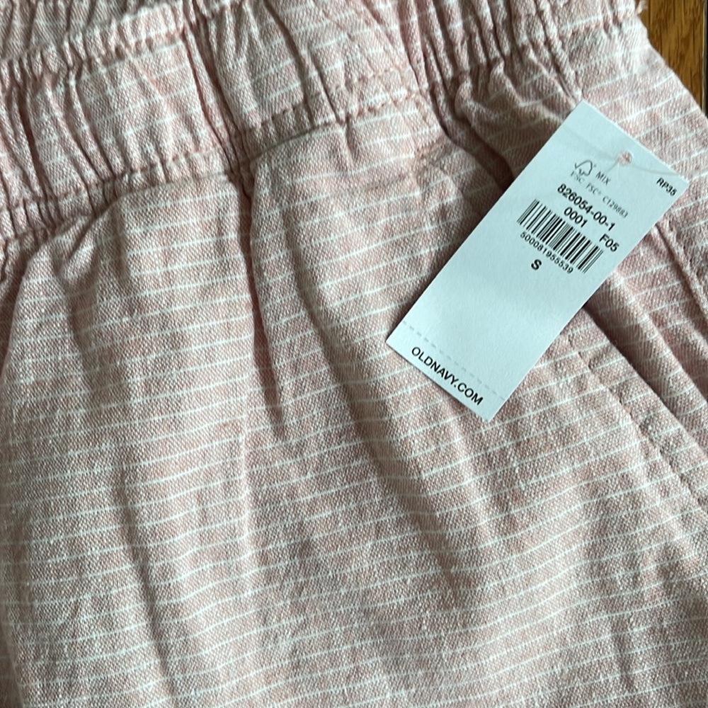 Men’s small linen shorts - Picture 3 of 4